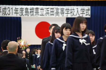 退場の様子