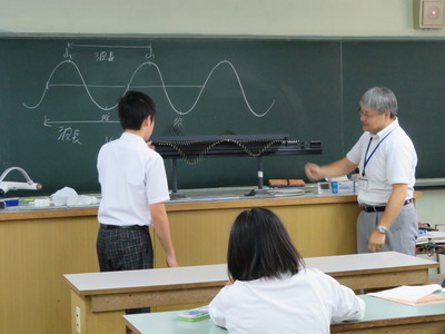 授業体験１（物理）