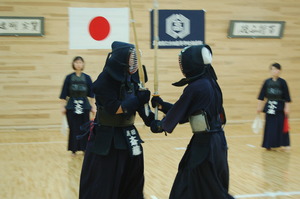 剣道部練習風景